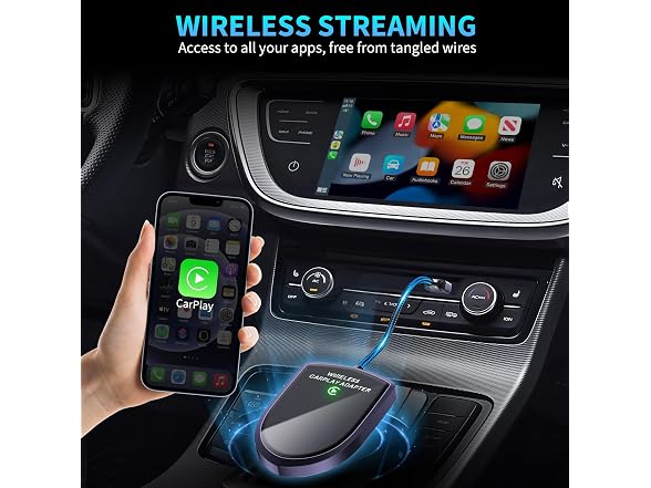 ALES Wireless CarPlay Adapter for iPhone