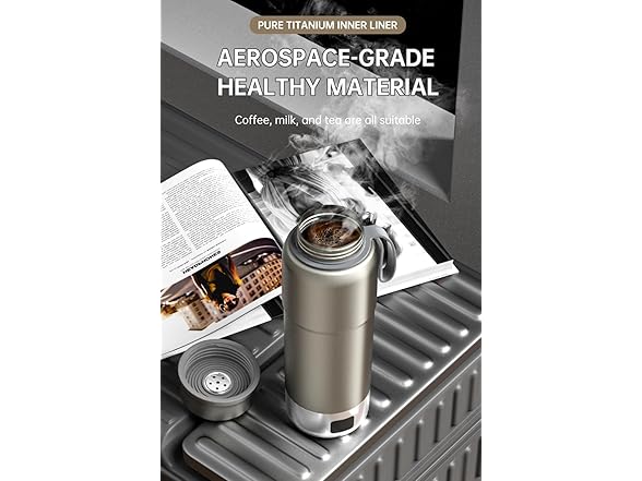 Pure Titanium Travel Kettle