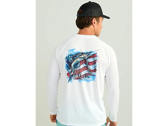 HUK Men's Pursuit Fishing Shirt, S