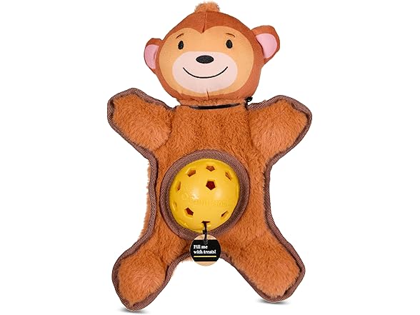 Smithsonian Squeaky Safari Dog Toy