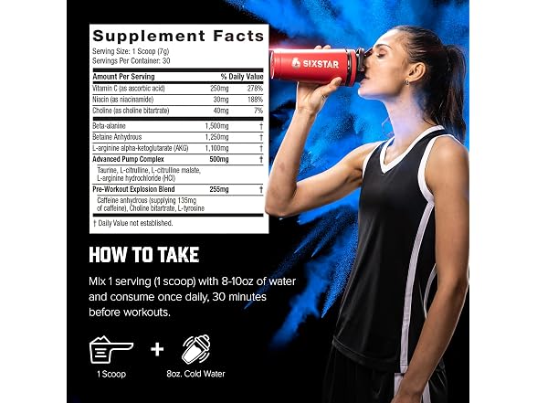 Six Star | Pre-Workout Powder for Men &