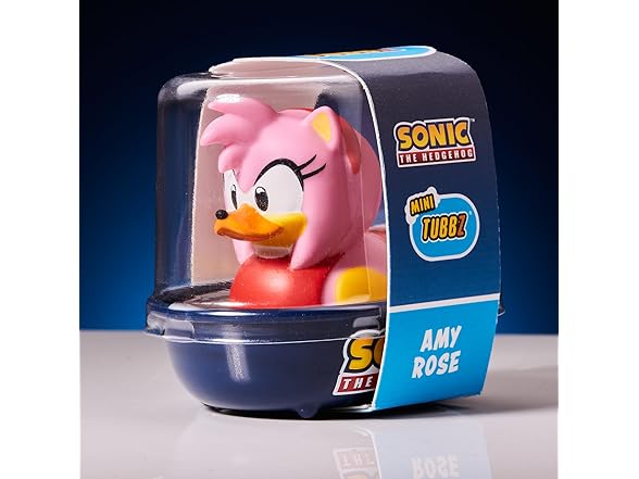 TUBBZ Mini Amy Rose Rubber Duck Figure