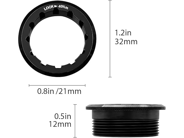 Bicycle 12Speed Titanium Alloy Wheel Lock