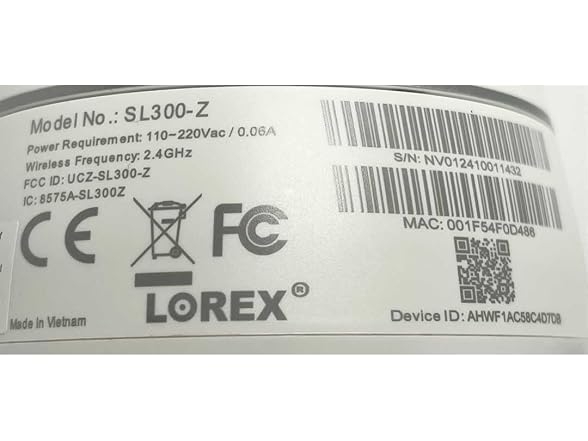 Lorex 2K Wi-Fi Smart Lightbulb Camera