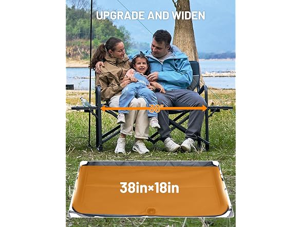 TIMBER RIDGE Blue Camping Loveseat