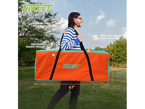 n1keft 47" Jumbo 4-in-a-Row Carry Bag