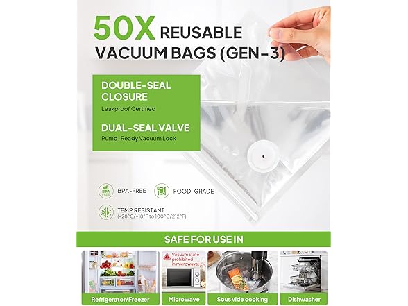 TUITUITA Compact Vacuum Sealer