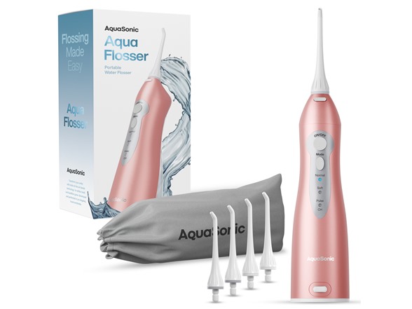 AquaSonic Aqua Flosser Rose Gold - Gallery 2
