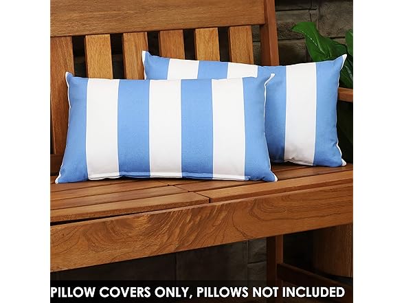 Sunnydaze Indoor and Outdoor Decorative Throw Pillow Covers