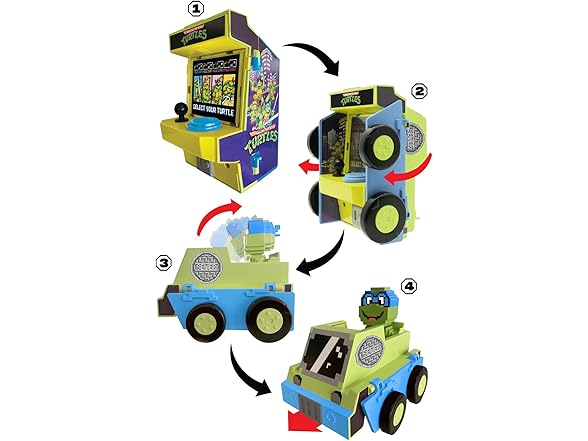 Ninja Turtles Arcade Cruisers, Leonardo