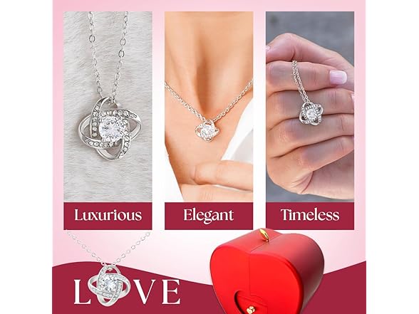 Beyond Love Preserved Rose Sterling Necklace