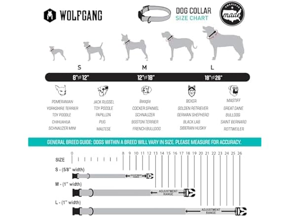 Wolfgang Dog Collar, MountainWave Print