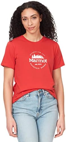 Marmot Women's Culebra Peak Short Sleeve Tee Shirt, Cairo 6361, Medium