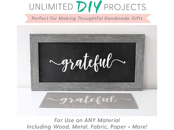 Calligraphy Stencilling Set