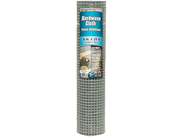 YARDGARD Hardware Cloth 1/2 Inch Mesh 36 Inch