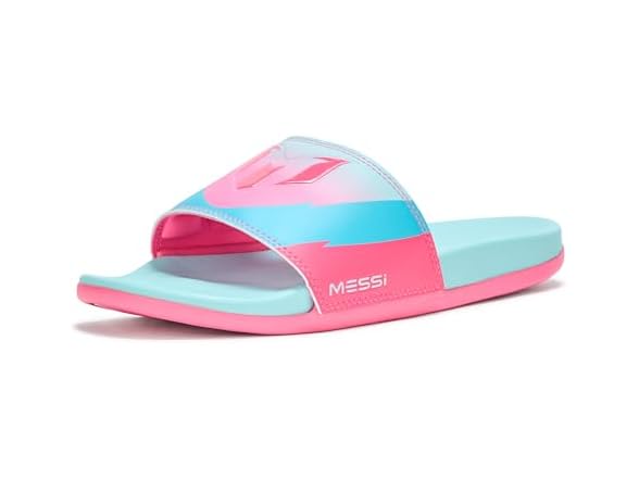 adidas Unisex Adilette Messi Slide, 13M/14W