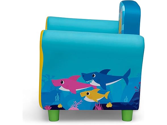 Delta Children Upholstered Chair, Baby Shark