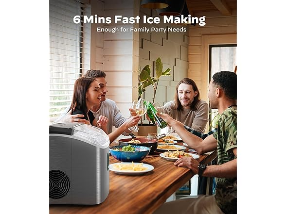 Marsail Countertop Nugget Ice Maker 