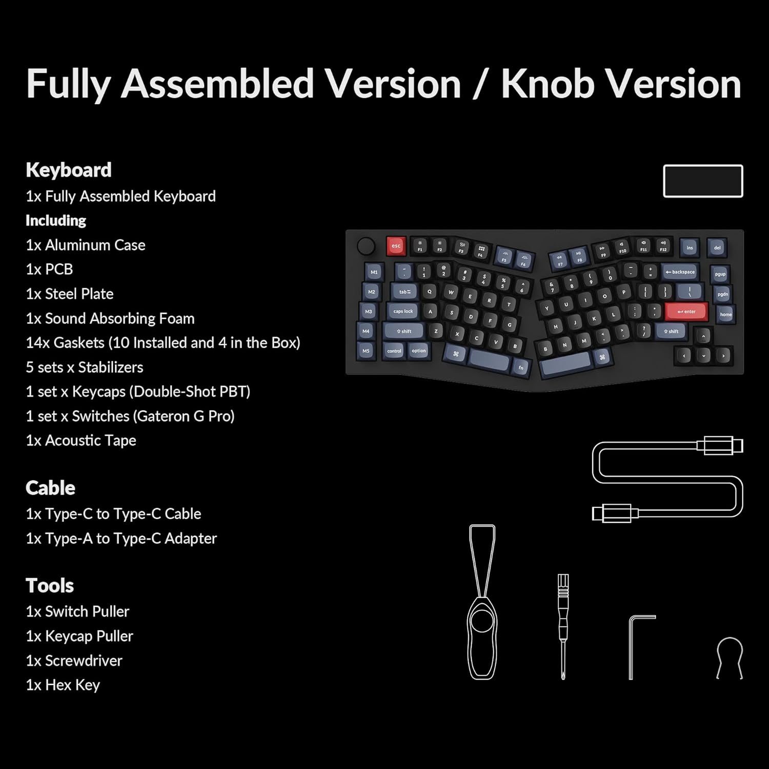 Keychron Q10 Wired Custom Mechanical Keyboard - Gallery 12