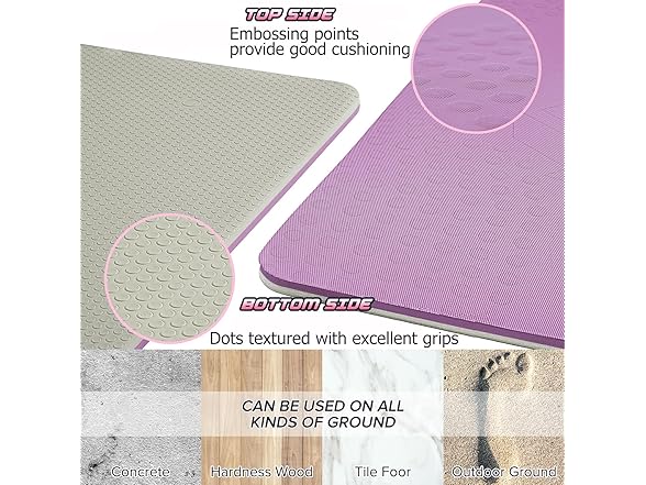 JELS Yoga Mat - Purple