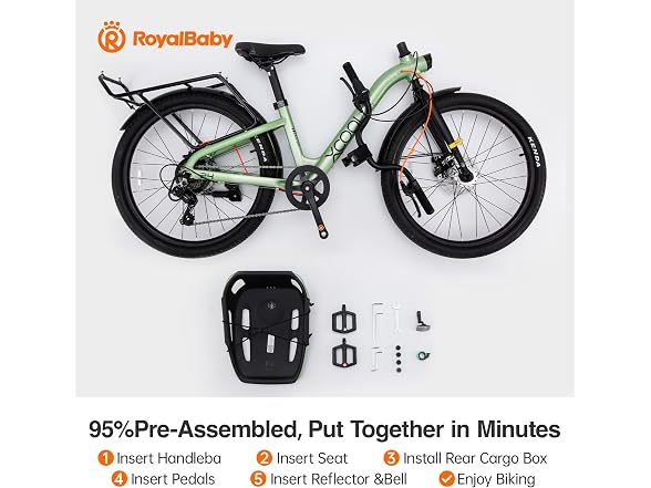 RoyalBaby Boys Inch Kids School Bike Boys Ages
