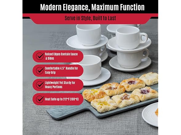 Tablecraft 12450 Rectangular Serving Paddle