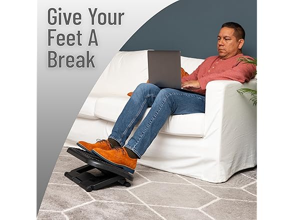 Mind Reader Under Desk Foot Rest
