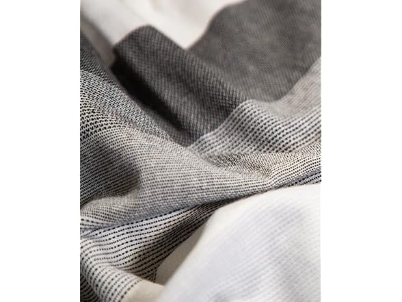 Teema Large Turkish Beach Towel- Grey