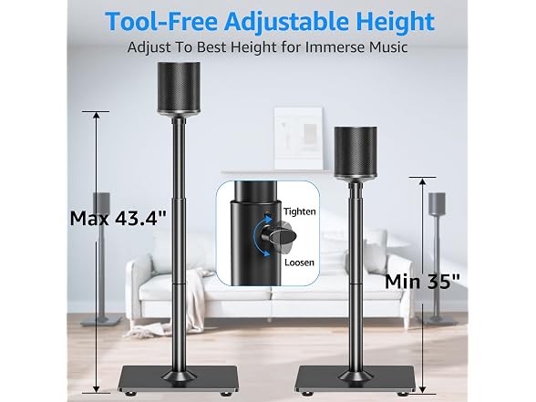 Speaker Stands for Sonos Era 100