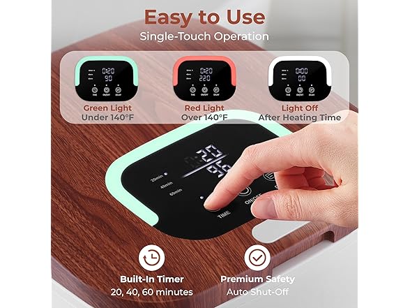 SereneLife Towel Warmer - 23L Capacity