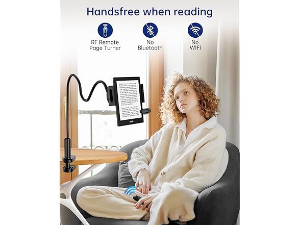 TeoTeeo BC7809260209429 kindle holder with page turner