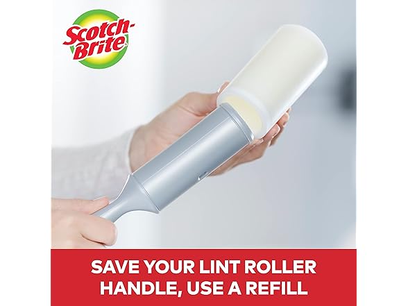 5PK Scotch-Brite Lint Roller Value Pack
