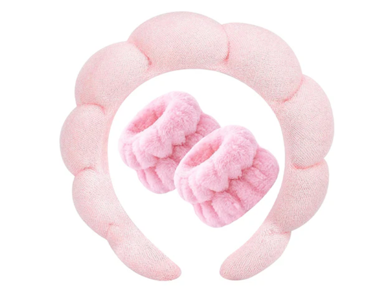 Seeboo SB-EMUSH-PIN Non Slip Bubble Spa Headband P