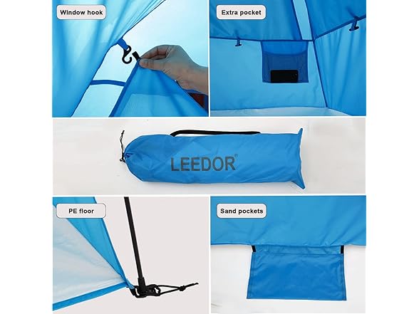 Leedor Beach Tent Sun Shelter