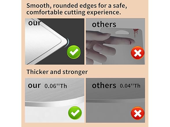 jiwasio Titanium cutting board