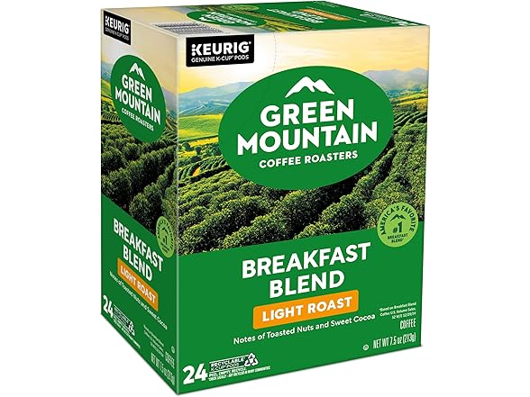 96CT Green Mountain Coffee Roasters Breakfast Blend