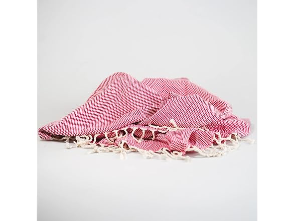 Peshtemal Beach Towel with Travel Bag Cotton,