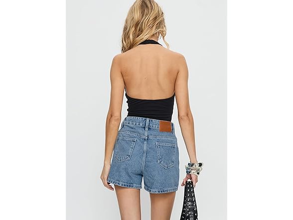 Princess Polly Women's (8) Tropicana Shorts Denim