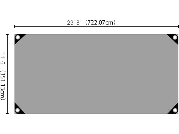 Yescom 10x15FT 10-Mil Plastic Tarp