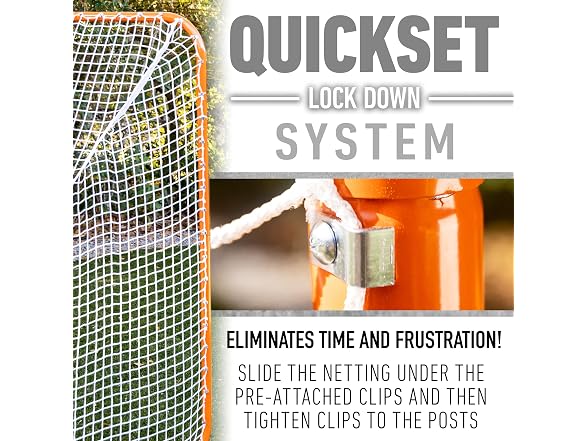 Franklin Sports Official Quikset Lacrosse Goal - 6' x 6'