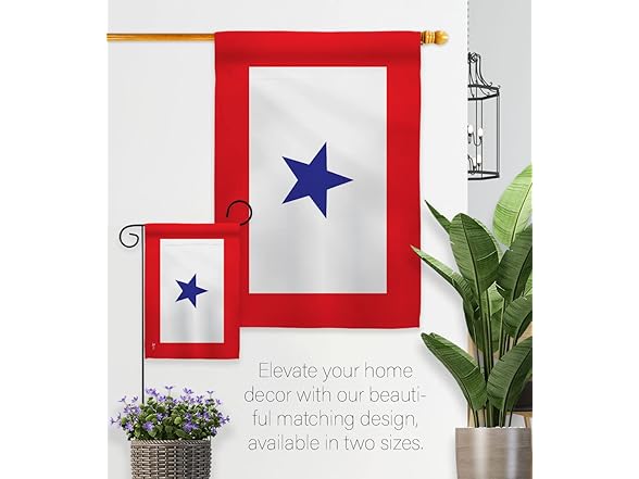 Blue Star Flag For Military Family