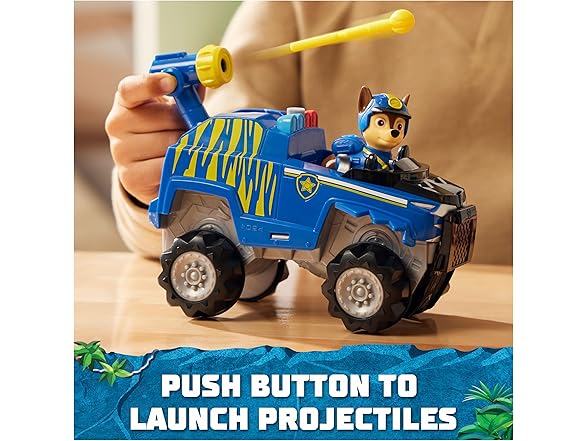 Paw Patrol Jungle Pups, Chase Tiger Vehicle