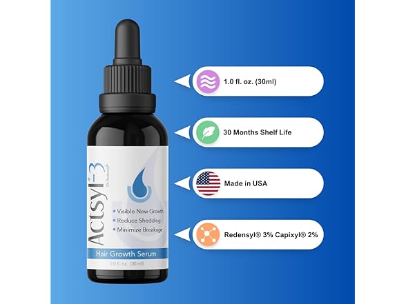 Actsyl-3 Hair Growth Serum with Redensy