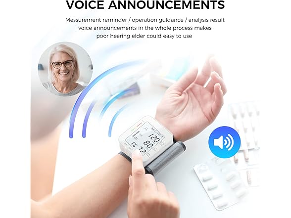 MMIZOO Wrist Blood Pressure Monitor