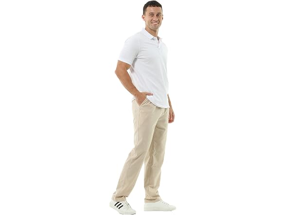 HOEREV Men Casual Beach Trousers