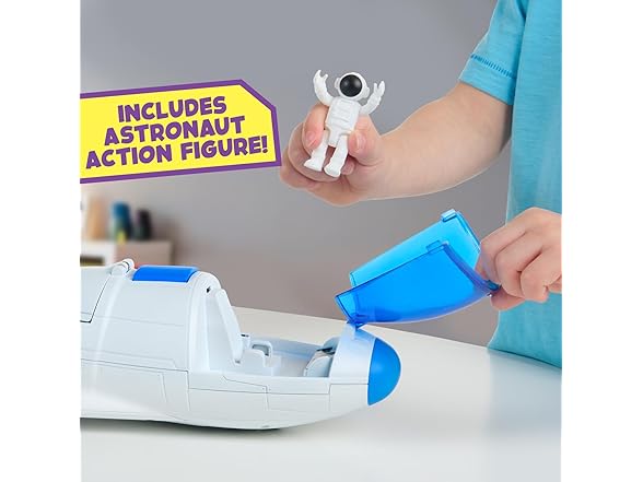 Amazing Vapor Rocket w Astronaut Action Figure