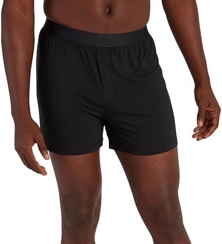 ExOfficio Men's Everyday Boxer, Black, XX-Large