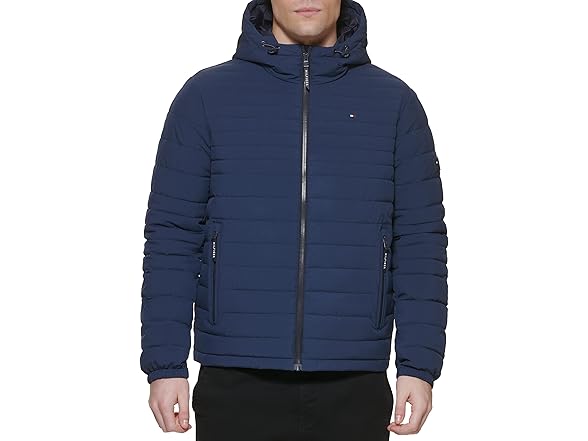 Tommy Hilfiger Tommy Hilfiger Men's Stretch Poly Hooded