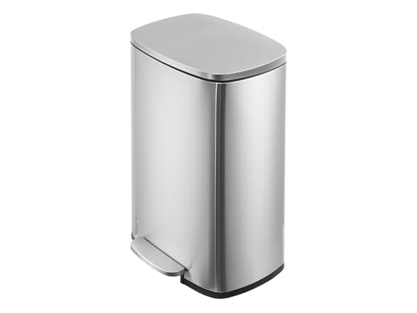 OUTLANE 13 Gallon Kitchen Trash Can with Soft-Close Lid