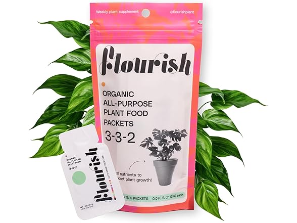 Flourish 10 Individual Single Use Packets